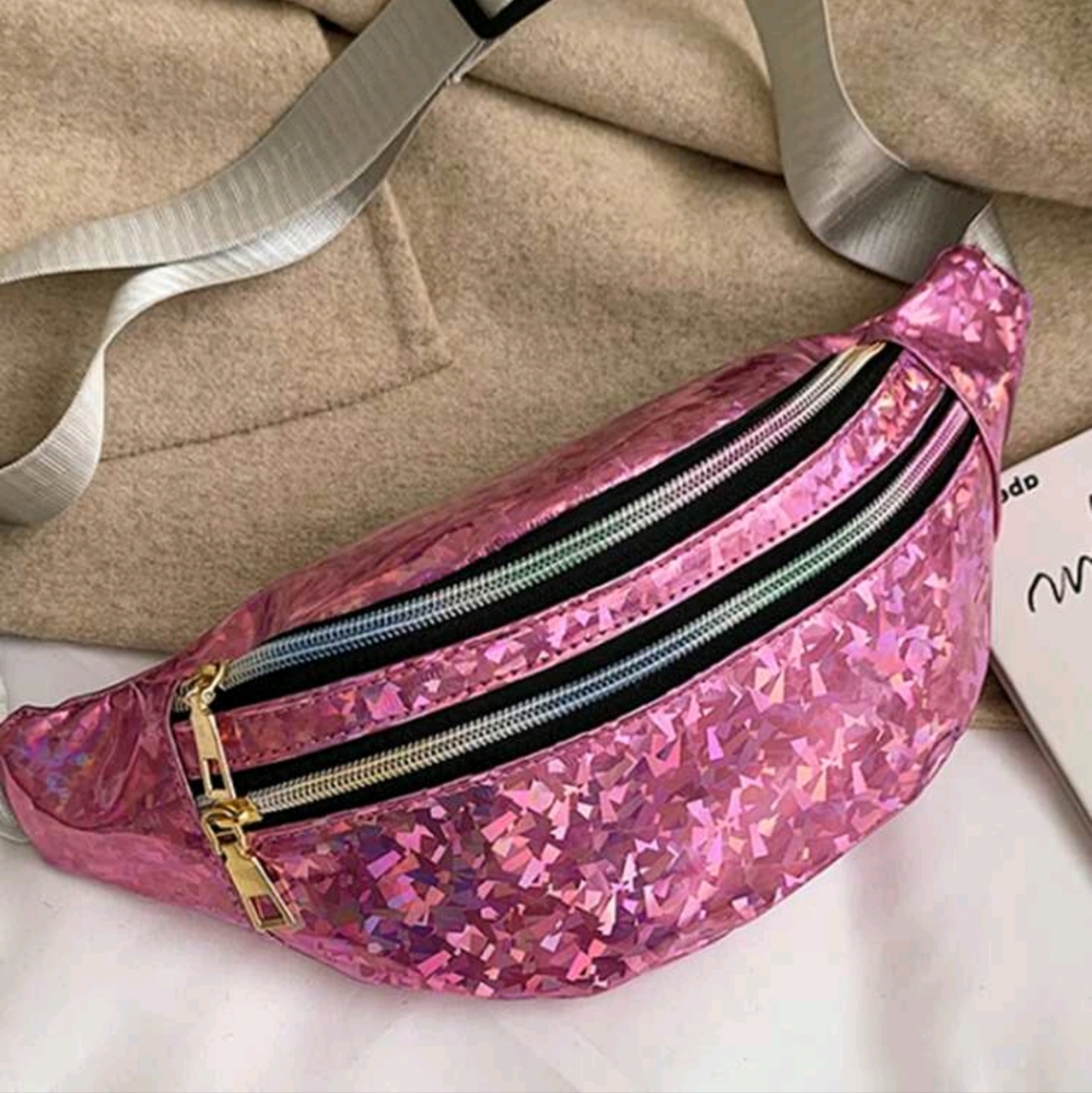 "Pink Platinum" Fanny Pack